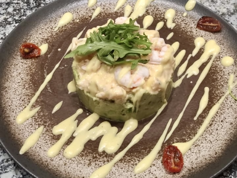 Avocado & Shrimp tartar
